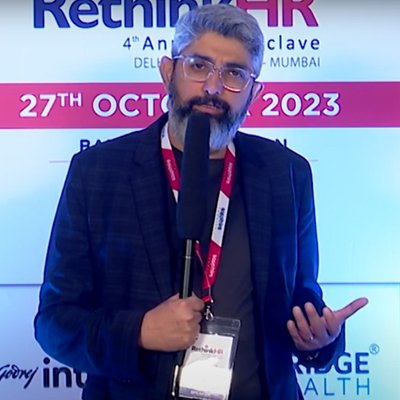 Dr. Amit Malik, CEO, Amaha, India at 4th Annual RethinkHR Conclave 2023